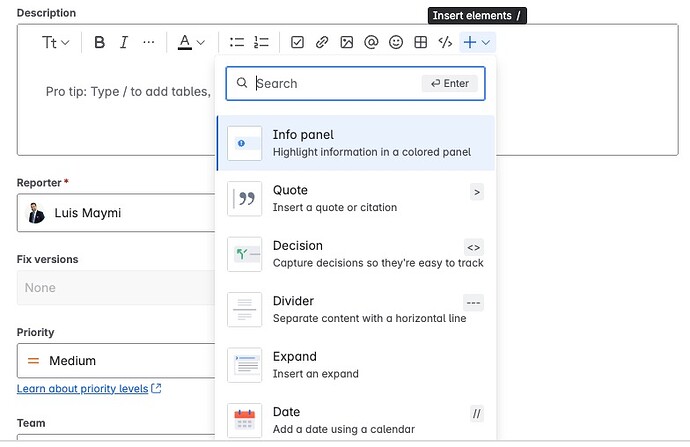 Jira Multiline
