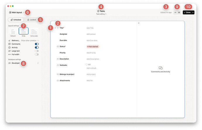 CustomizeRecordLayout
