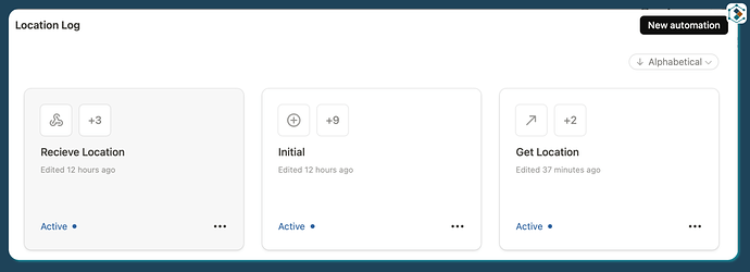 Automation List
